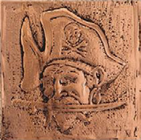 Plastic Molds for Foil Art - Pirate 