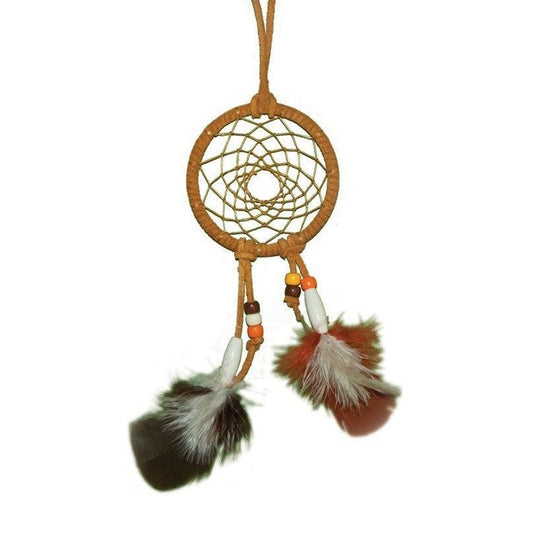 Mini Leather Dream Catcher Kit (8 Pack) - EconoCrafts