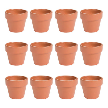 Mini Terra Cotta Pots (12 Pack)