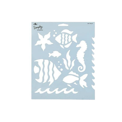 Ocean Life Stencils (Set of 3)