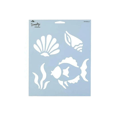 Ocean Life Stencils (Set of 3)