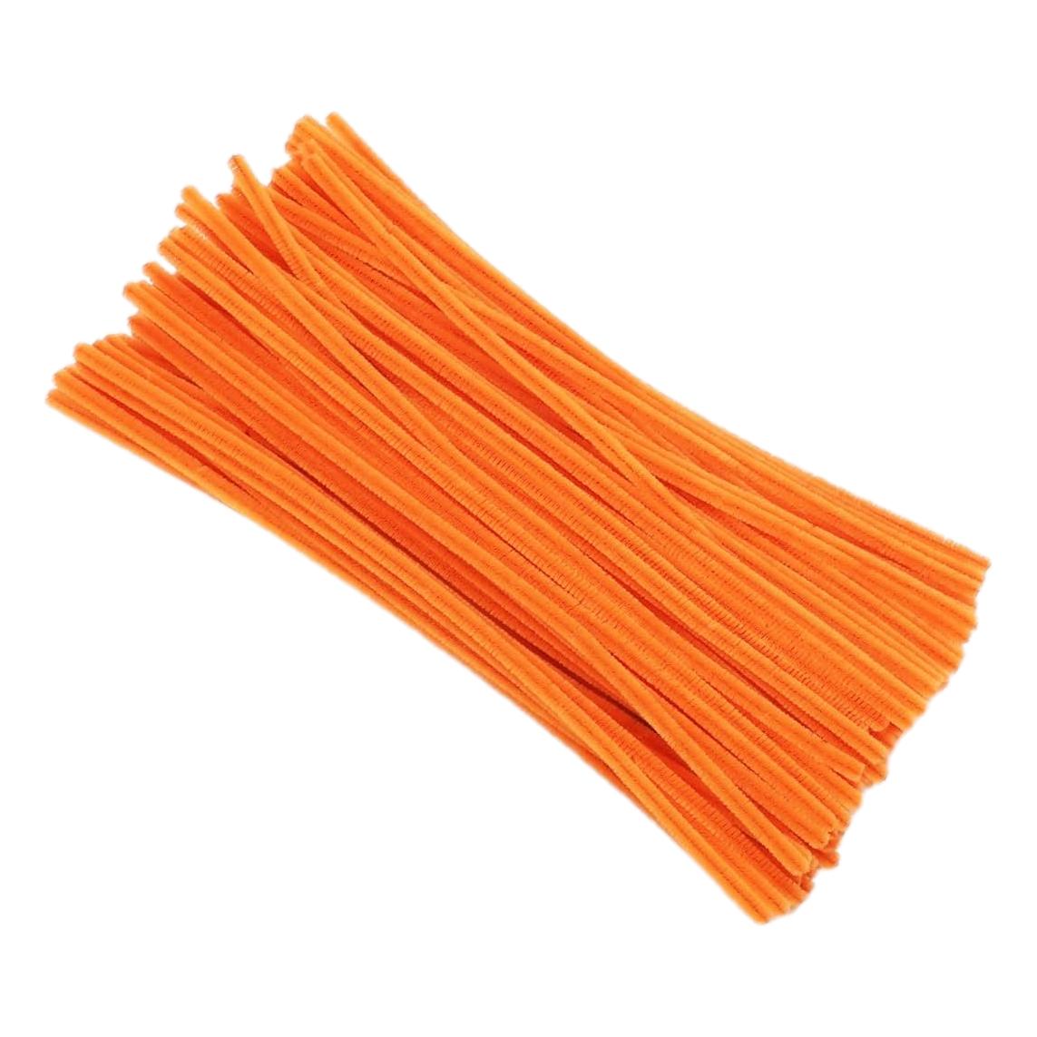 Pipe Cleaners - Orange (100 Pack)