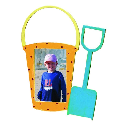 Pail and Shovel Picture Frame Magnets (12 Pack) - EconoCrafts