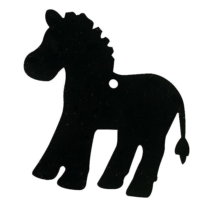 Scratch Art Safari Animals Ornaments (24 Pack)