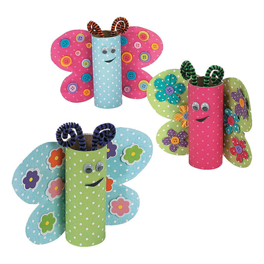 Paper Craft Rolls - 1 1/2" X 4 1/2" (12 Pack) - EconoCrafts