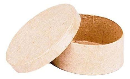 Paper Mache Boxes - Oval - EconoCrafts