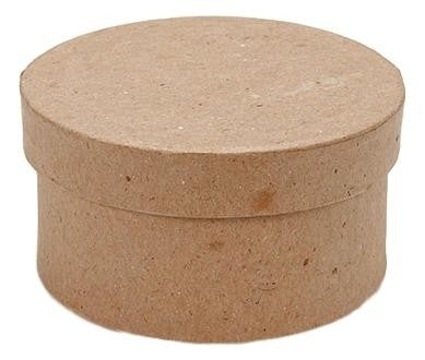 Paper Mache Boxes - Round	