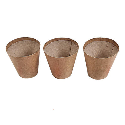 Paper Mache Flower Pots - 4"