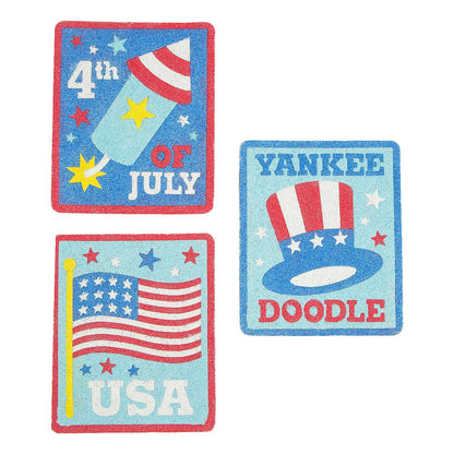 Patriotic Sand Art Pictures (24 Pack)