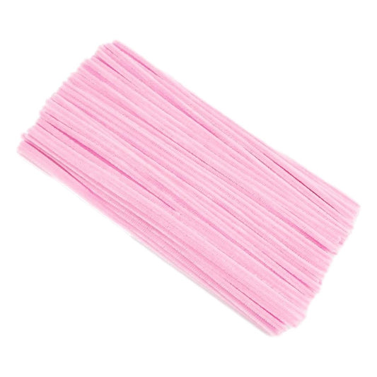 Pipe Cleaners - Pink (100 Pack)