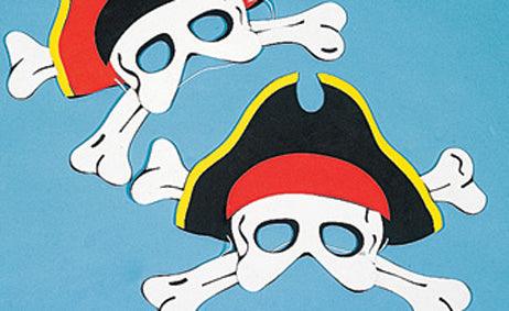 DIY Pirate Masks (24 Pack) - EconoCrafts