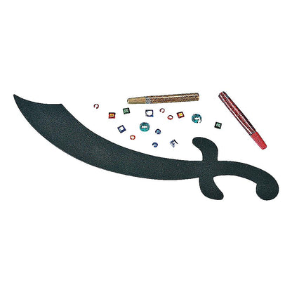 Foam Pirate Sword Craft Kit (12 Pack)