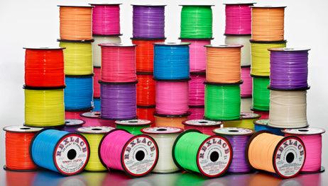 Rexlace Plastic Lacing - Neon Colors (50 Spools) - EconoCrafts