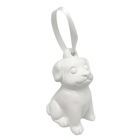 Plaster Dog Ornaments