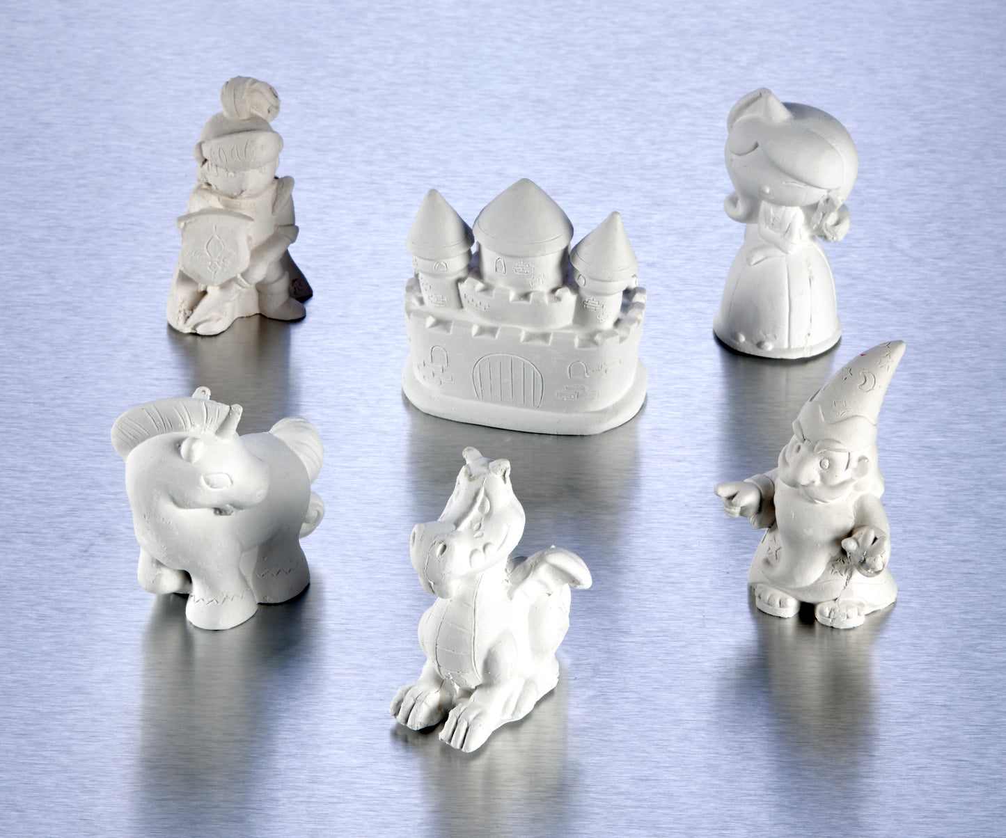 Plaster Enchanted Figurines Set – EconoCrafts