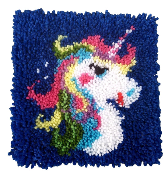 Printed Latch Hooks - Unicorn - EconoCrafts
