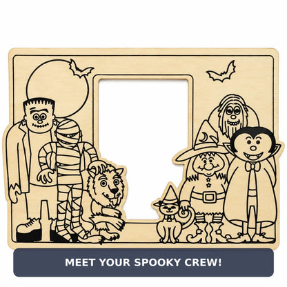 CYO Halloween Characters Picture Frame