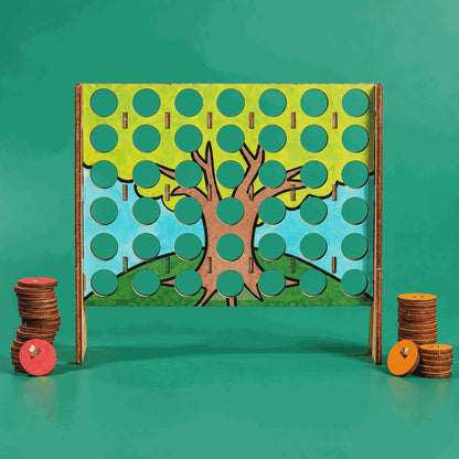 DIY Wooden Connect 4 (12 Pack)
