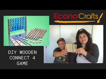 DIY Wooden Connect 4 (12 Pack)