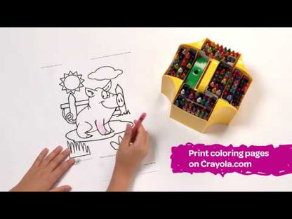 Crayola Ultimate Crayon Collection, Portable Coloring Set, Assorted Colors, 152 Count, Gift for Kids Age 3 Plus – Crayon U Crayola Ultimate Crayon Collection, Portable Coloring Set, Assorted Colors, 152 Count, Gift for Kids Age 3 Plus – Crayon U
