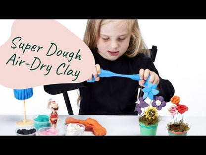 Super Dough Air-Dry Modeling Clay Set (12 Pack)