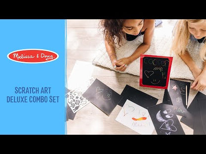 Deluxe Combo Scratch Art Set