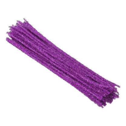 Glitter Pipe Cleaners - Assorted (100 Pack)