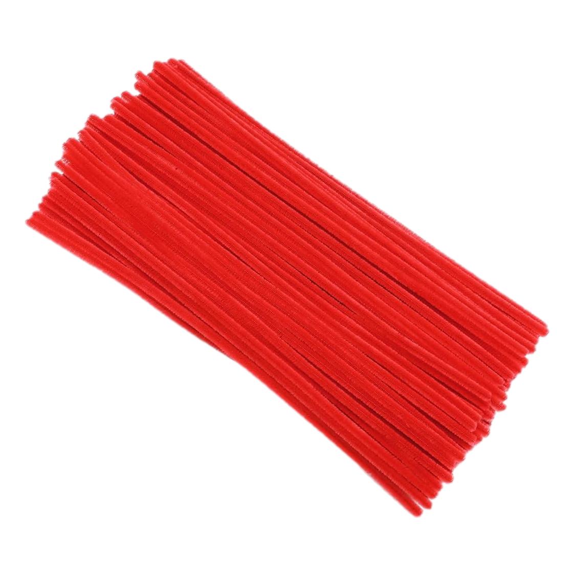 Pipe Cleaners - Red (100 Pack)
