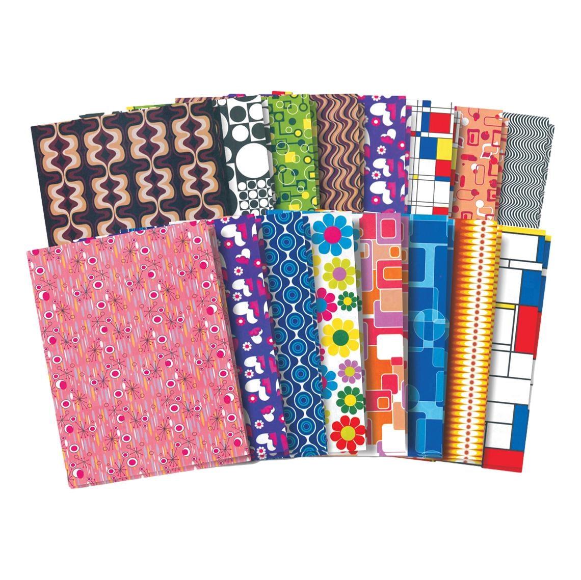 Retro Paper Particles Retro Paper (32 Sheets) – EconoCrafts