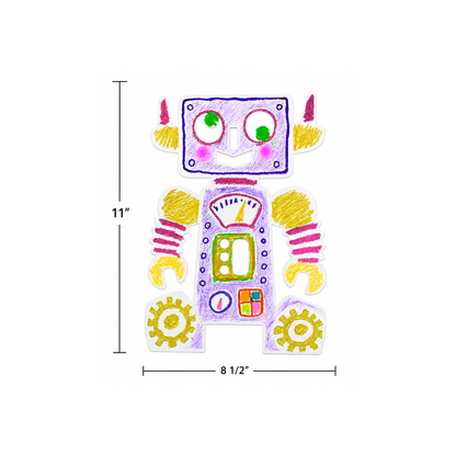 DIY Stand-Up Robots (24 Pack)