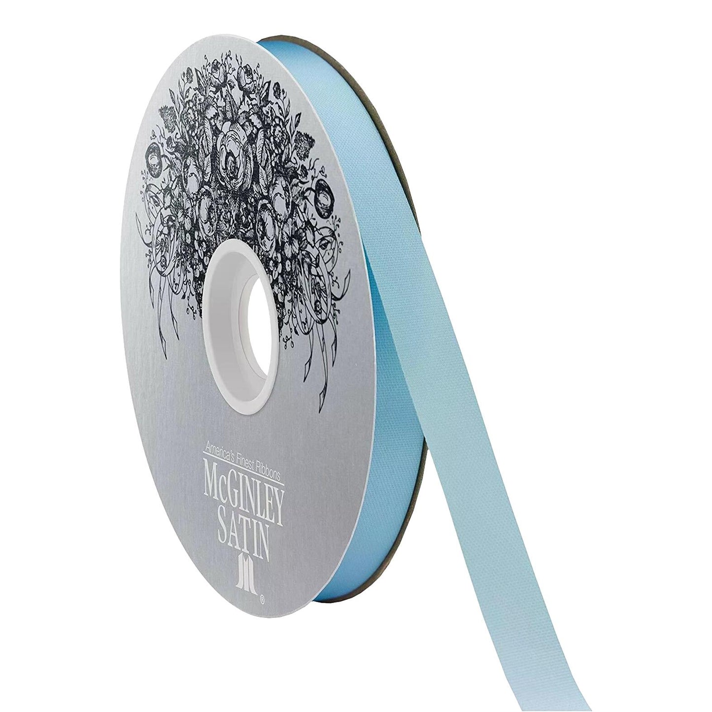 Acetate Satin Ribbon - Baby Blue
