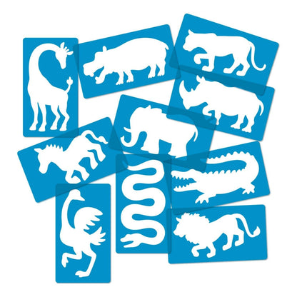 Safari Animal Stencils - EconoCrafts