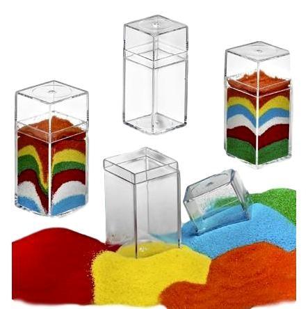 Plastic Sand Art Boxes (10 Pack) - EconoCrafts