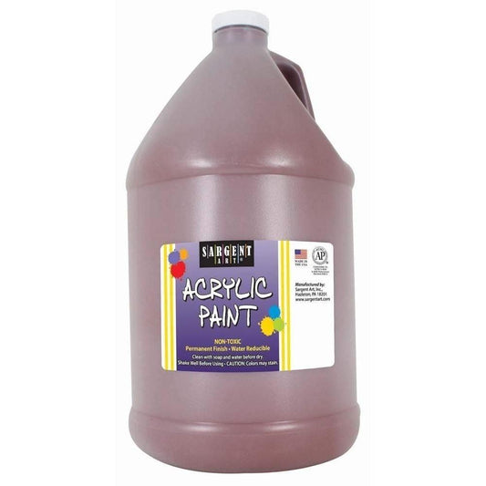 Acrylic Paint 1/2 Gallon Brown - EconoCrafts