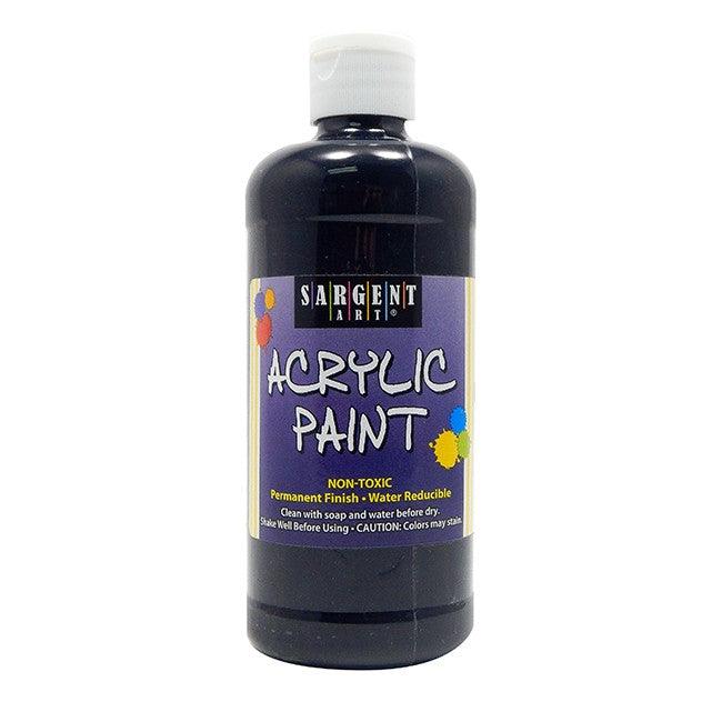 Acrylic Paint - 8 oz - Black - EconoCrafts