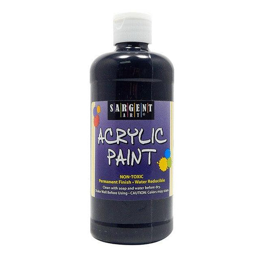 Acrylic Paint - 16 oz - Black - EconoCrafts