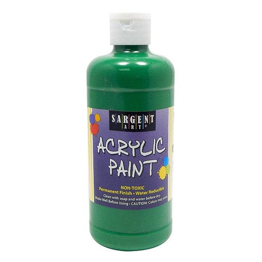 Acrylic Paint - 16 oz - Green - EconoCrafts