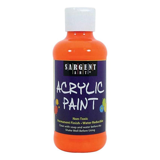 Acrylic Paint - 16 oz - Orange - EconoCrafts