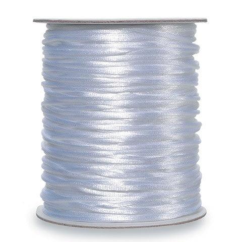 Ratine Thread Satin Rattail - White – EconoCrafts
