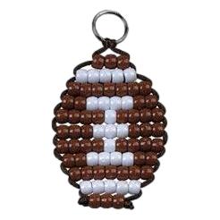 DIY Beaded Sports Ball Keychains (24 Pack)