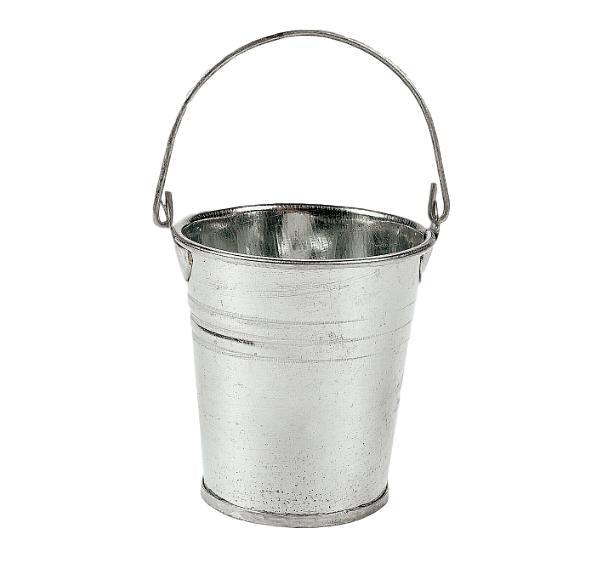 Mini Galvanized Metal Pails (12 Pack) - EconoCrafts