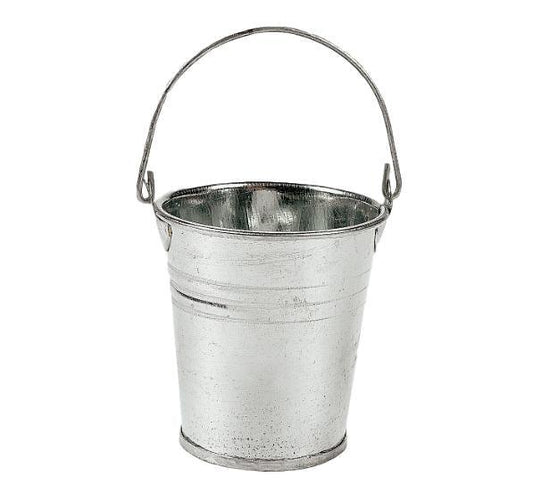 Mini Galvanized Metal Pails (12 Pack) - EconoCrafts