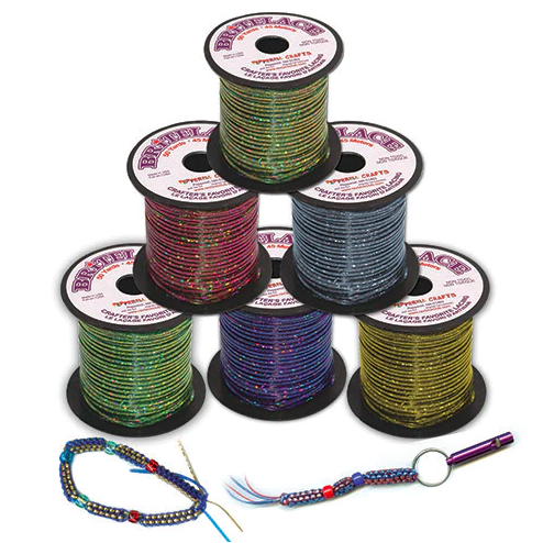 Holographic Rexlace Plastic Lacing 