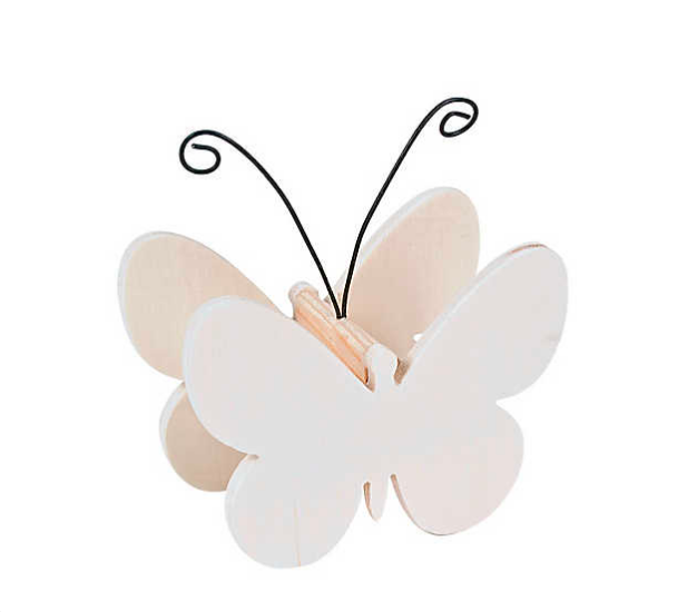 DIY Wooden Butterfly Photo Holders