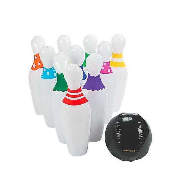 Jumbo Inflatable Bowling Game - EconoCrafts