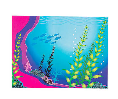 DIY Aquarium Paper Sticker Scenes (12 Pack) - EconoCrafts