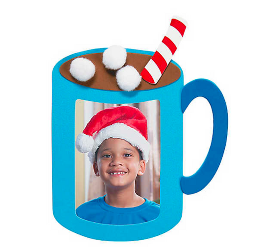 Hot Cocoa Picture Frame Magnet Craft Kit