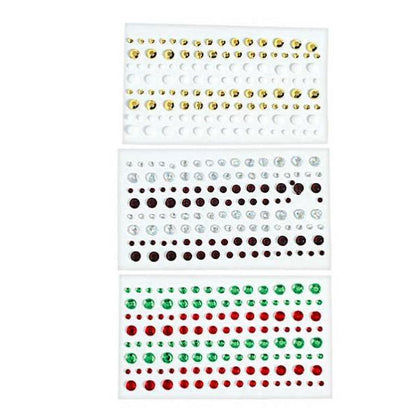 Self-Adhesive Christmas Pearl Jewels (360 Pack) - EconoCrafts
