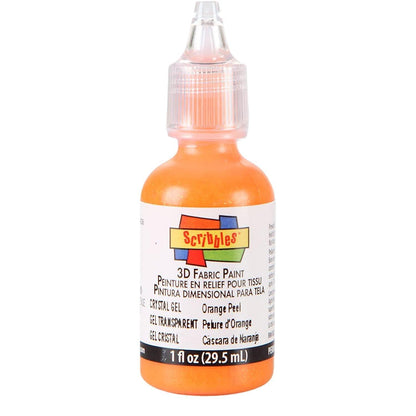 3D Fabric Paint - Orange - EconoCrafts