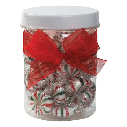 Plastic Jars With Twist Lids (12 Pack)